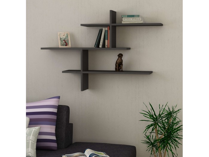 Етажерка LEO (антрацит)